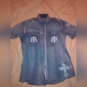 ROAR Collared Button up Short Sleeve